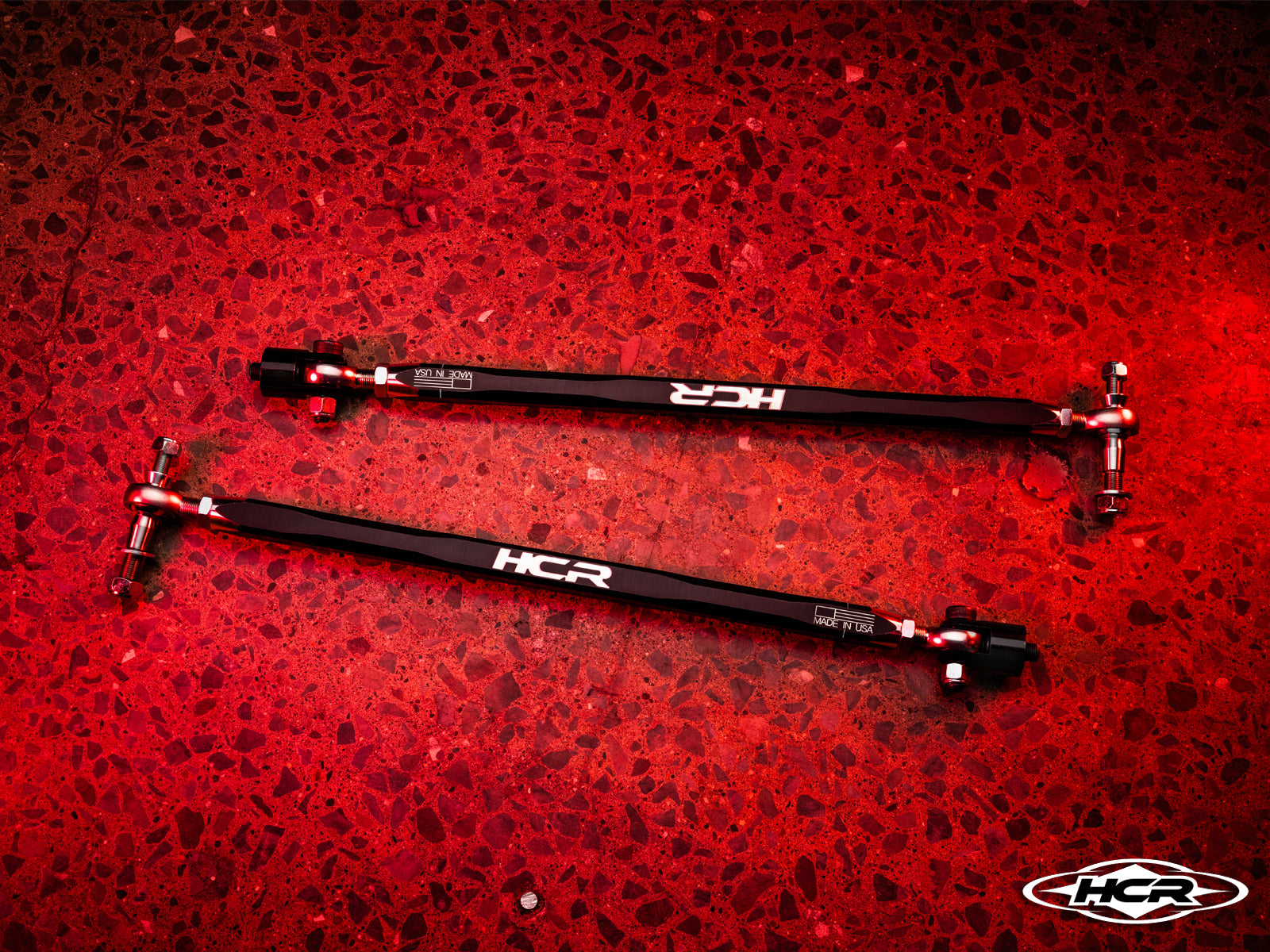 HCR Racing Mid-Travel Tie Rod Kit for the Polaris Xpedition