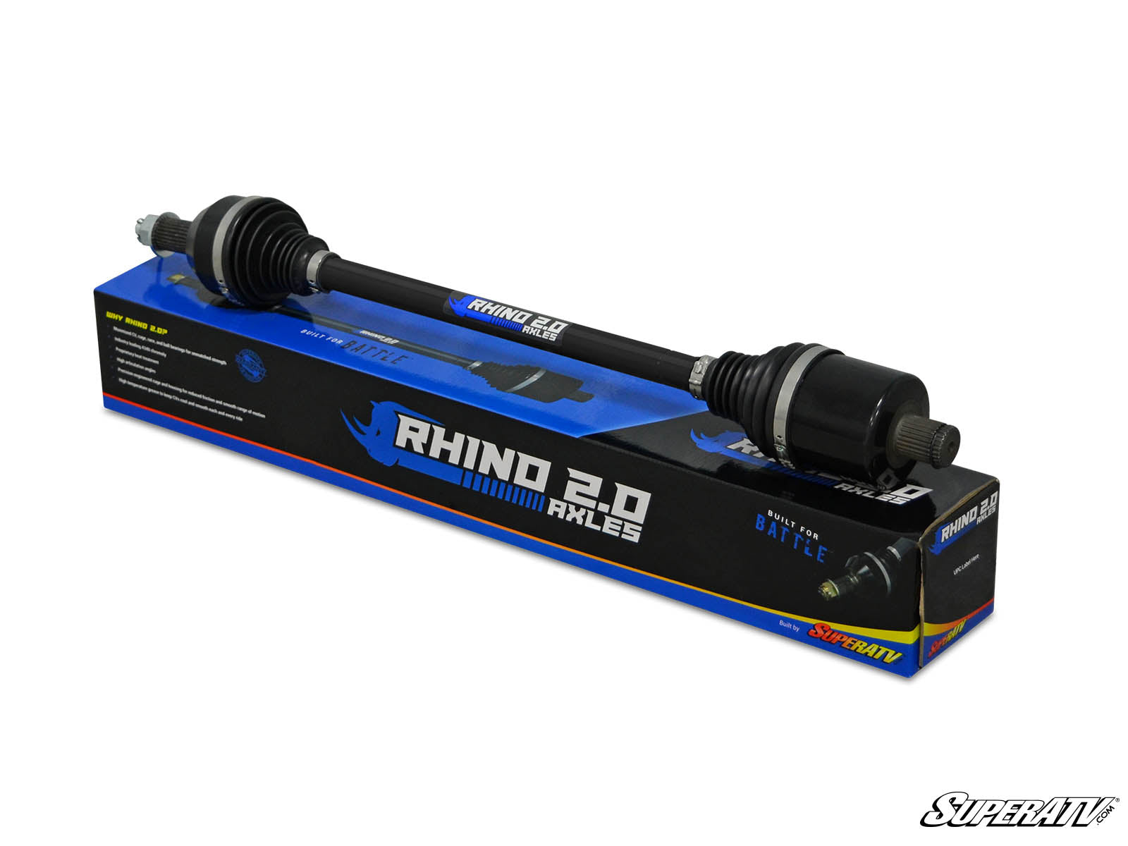 SuperATV Rhino 2.0 Mid-Travel Axle for the Can-Am Defender HD11 – HCR ...